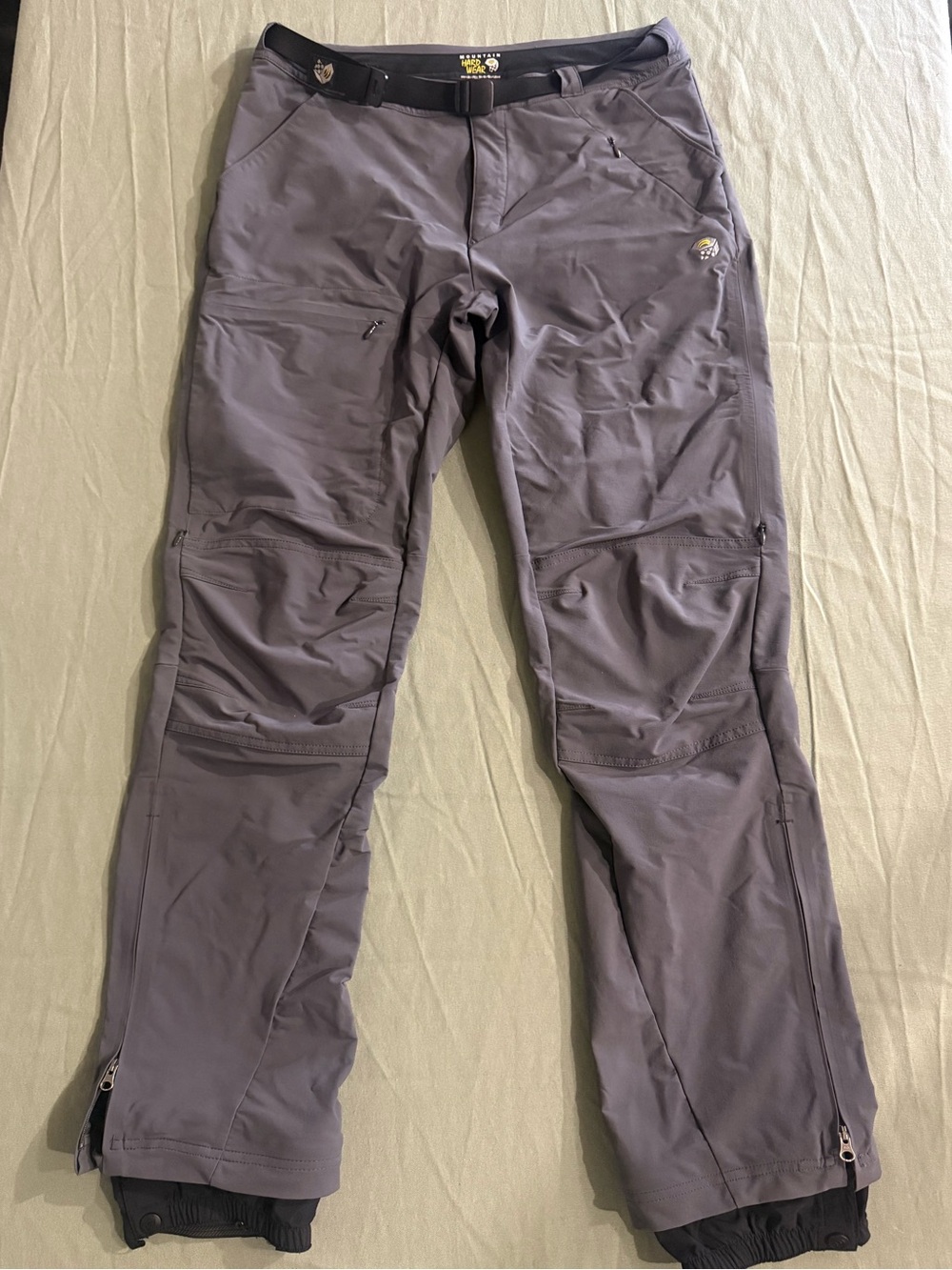 Women's Mountain Hardwear Ski/Mountain Pants Gray M